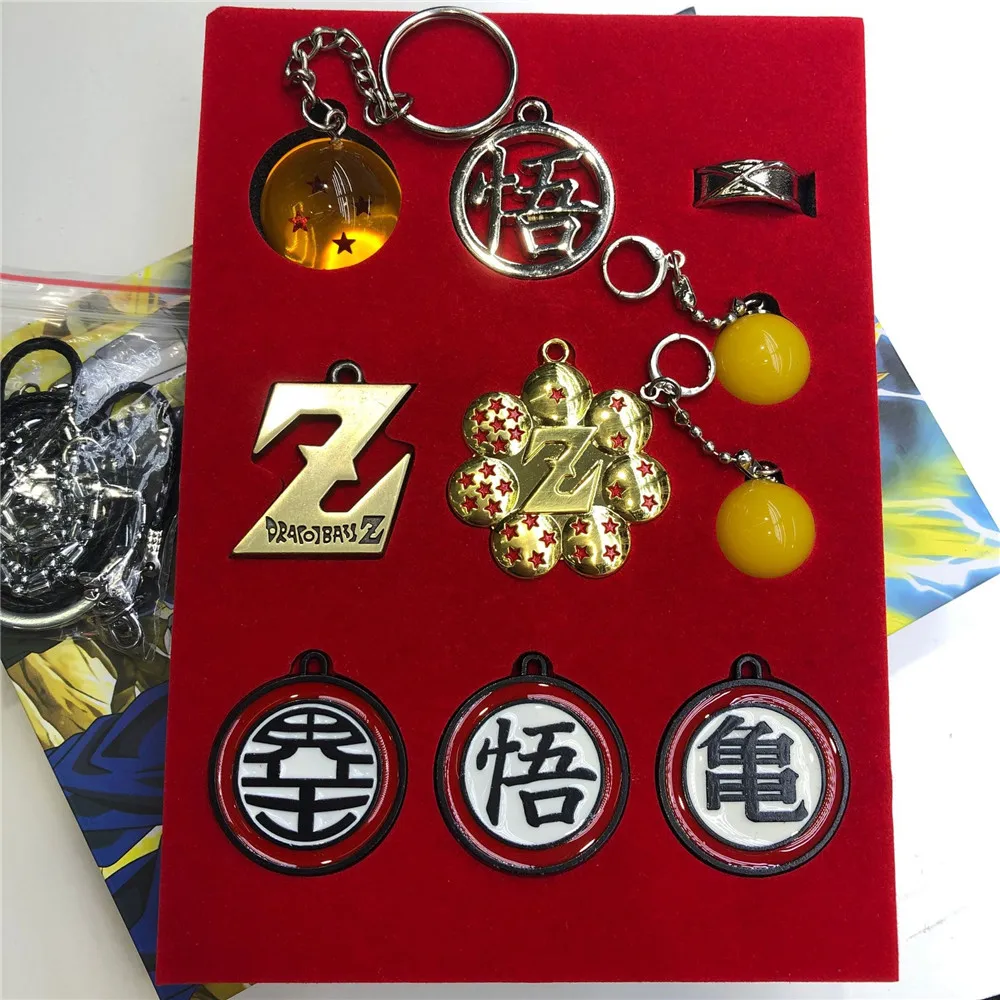 Anime Dragon Ball Z Figures Set Son Goku Gohan Vegeta Trunks Cell Kuririn Chichi Keychains Pendants Model Action Figure Toys
Anime Dragon Ball Z Figures Set Son Goku Gohan Vegeta Trunks Cell Kuririn Chichi Keychains Pendants Model Action Figure Toys
