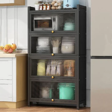 Carbon Steel Kitchen Storage Rack Cabinet multi layer with door rack kitchen tableware storage
Carbon Steel Kitchen Storage Rack Cabinet multi layer with door rack kitchen tableware storage