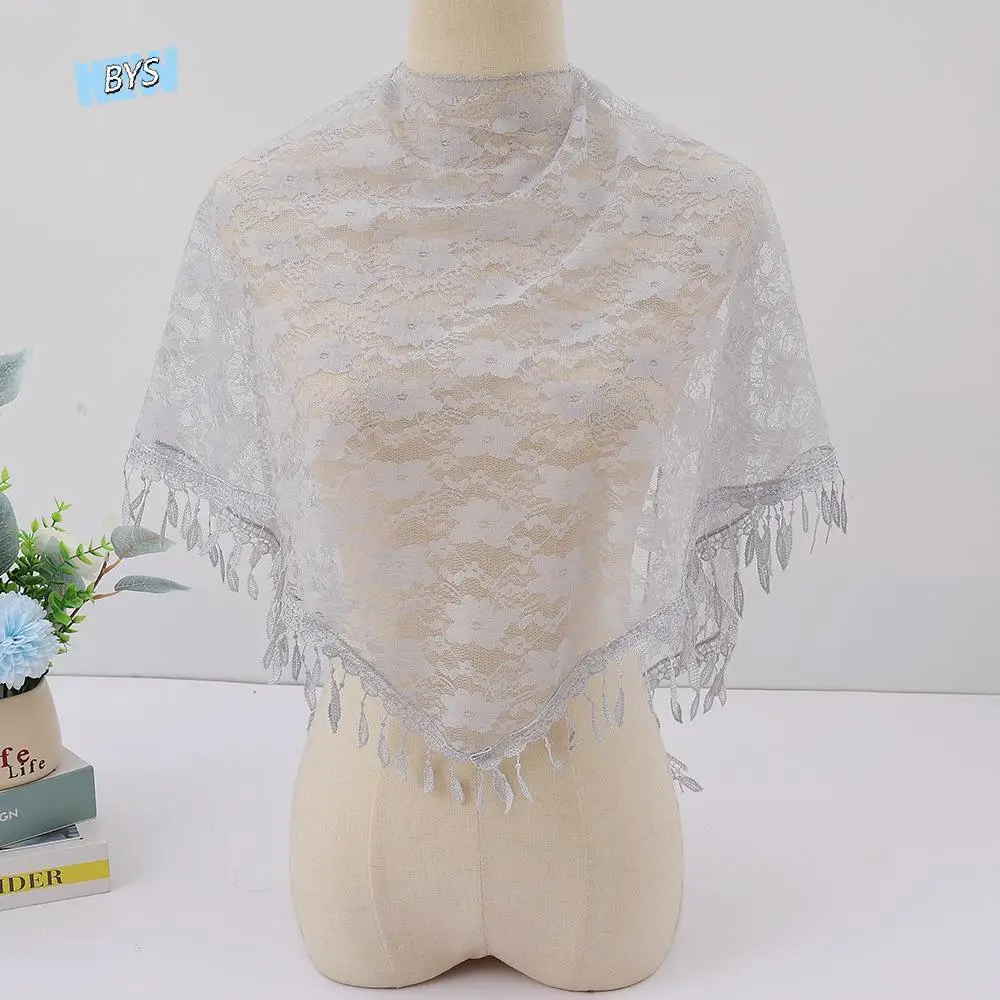 Long Spring Lace Scarf Breathable Headscarf Floral Triangle Shawl Solid Color Lightweight Hollowed Out Flower Shawl
Long Spring Lace Scarf Breathable Headscarf Floral Triangle Shawl Solid Color Lightweight Hollowed Out Flower Shawl