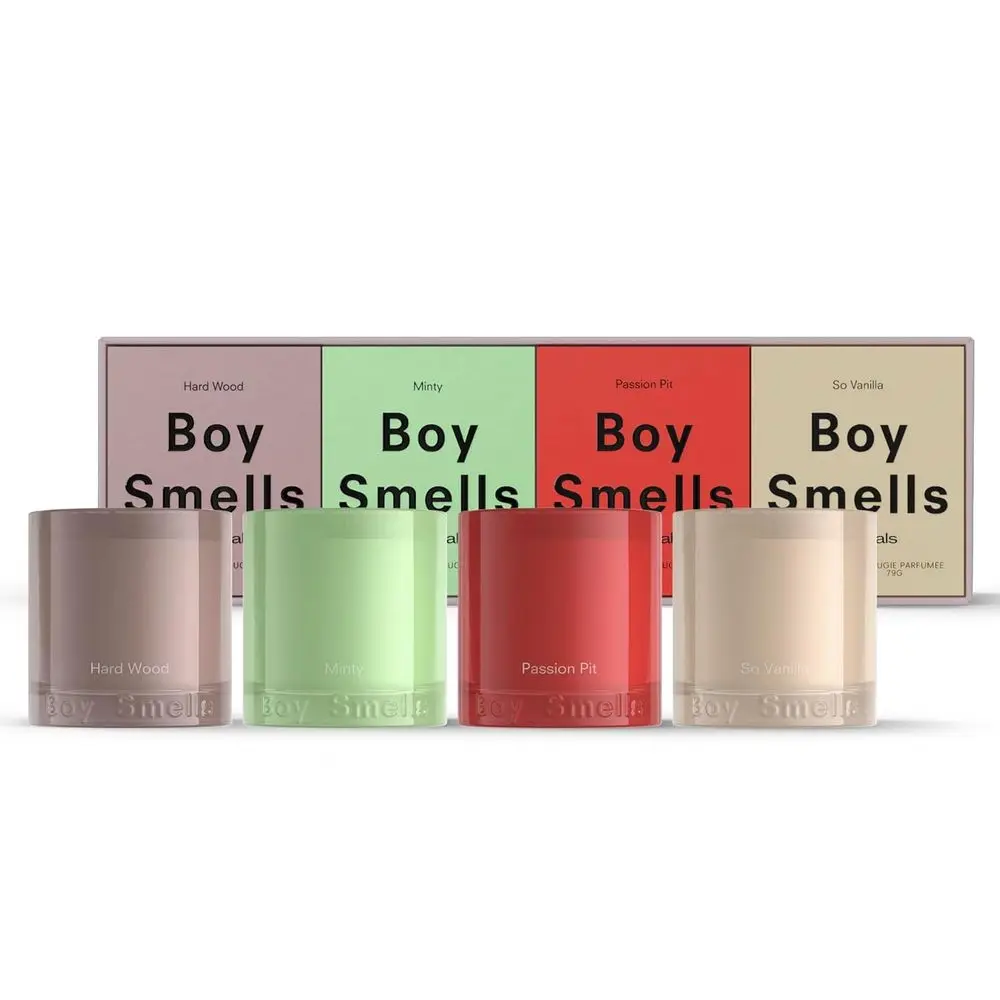 4-Piece Mini Soy Wax Candle Set - 3oz Each for Home Fragrance & Gifting
4-Piece Mini Soy Wax Candle Set - 3oz Each for Home Fragrance & Gifting