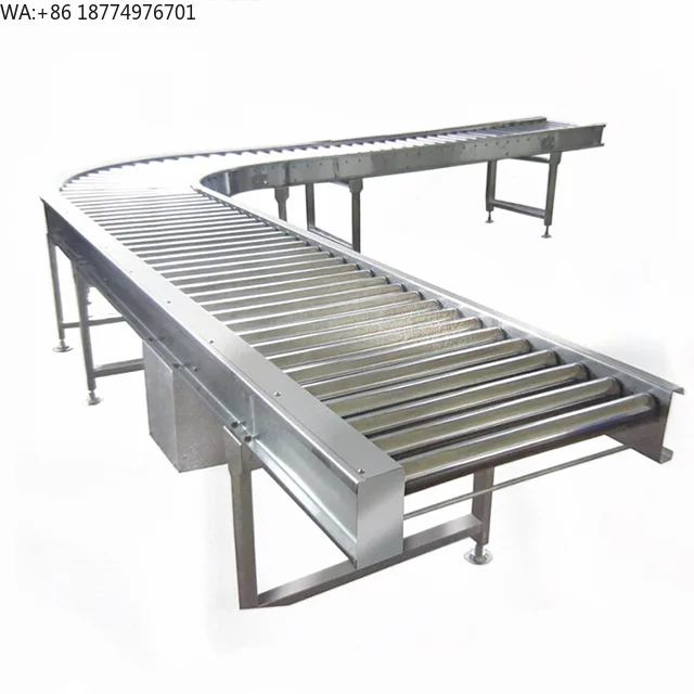 Factory Hot Sale Roller Curve Conveyor Fixed Gravity Roller Conveyors for Building Materials Transportation Sorting Loading
Factory Hot Sale Roller Curve Conveyor Fixed Gravity Roller Conveyors for Building Materials Transportation Sorting Loading