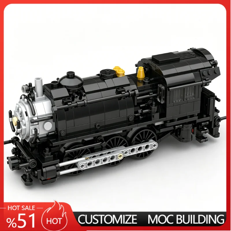 667PCS Tank Engine Train Customize MOC Model DIY Educational Building Blocks Assembly Toy Popular Gift For fun And Collection
667PCS Tank Engine Train Customize MOC Model DIY Educational Building Blocks Assembly Toy Popular Gift For fun And Collection