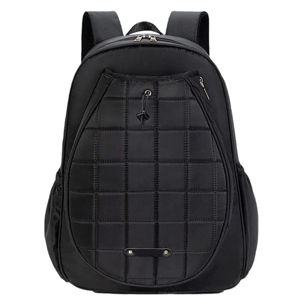 Polyester Fabric Rackets Paddle Storage Bag Adjustable Wide Shoulder Straps As Shown In The Picture Badminton Rackets