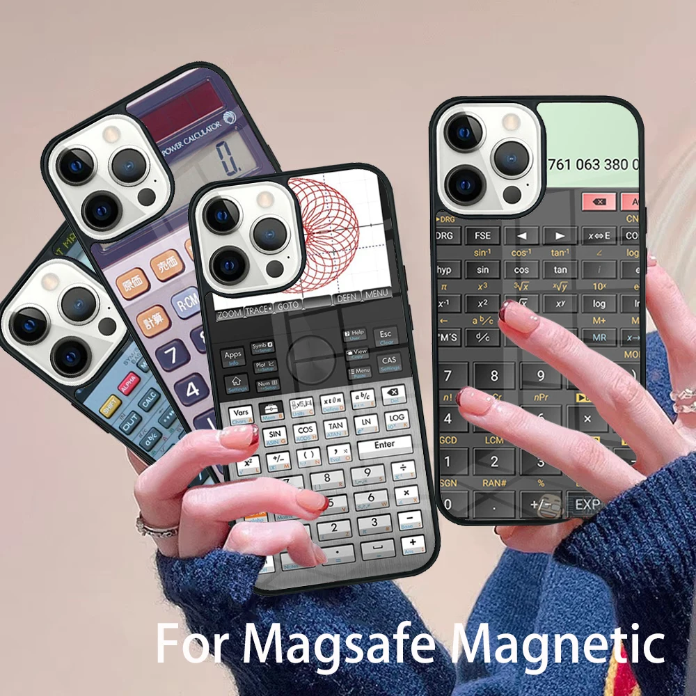 Unique Calculator design Phone Case Magesafe Magnetic Wireless Charge Cover For IPhone 16 11 12 13 14 15 Pro Max Plus Mini
Unique Calculator design Phone Case Magesafe Magnetic Wireless Charge Cover For IPhone 16 11 12 13 14 15 Pro Max Plus Mini