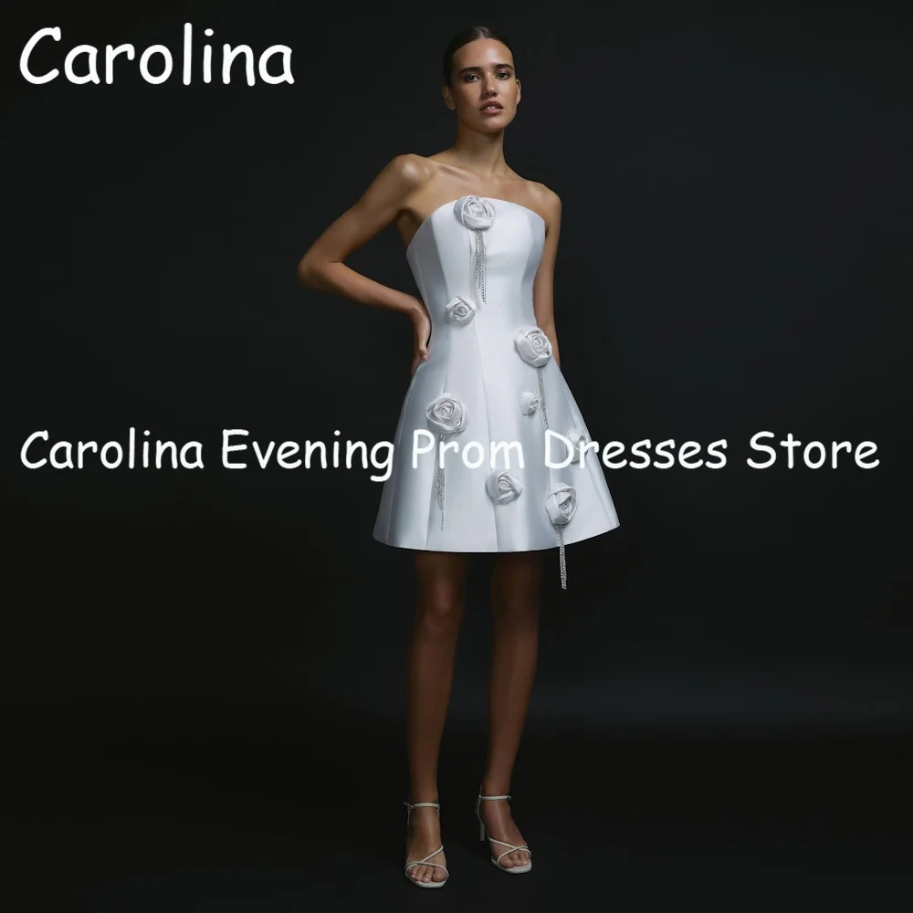 Carolina Satin A-line Strapless Short Applique Popular Prom Gown Knee Length Evening Formal Elegant Party Dress for Women 2023
Carolina Satin A-line Strapless Short Applique Popular Prom Gown Knee Length Evening Formal Elegant Party Dress for Women 2023