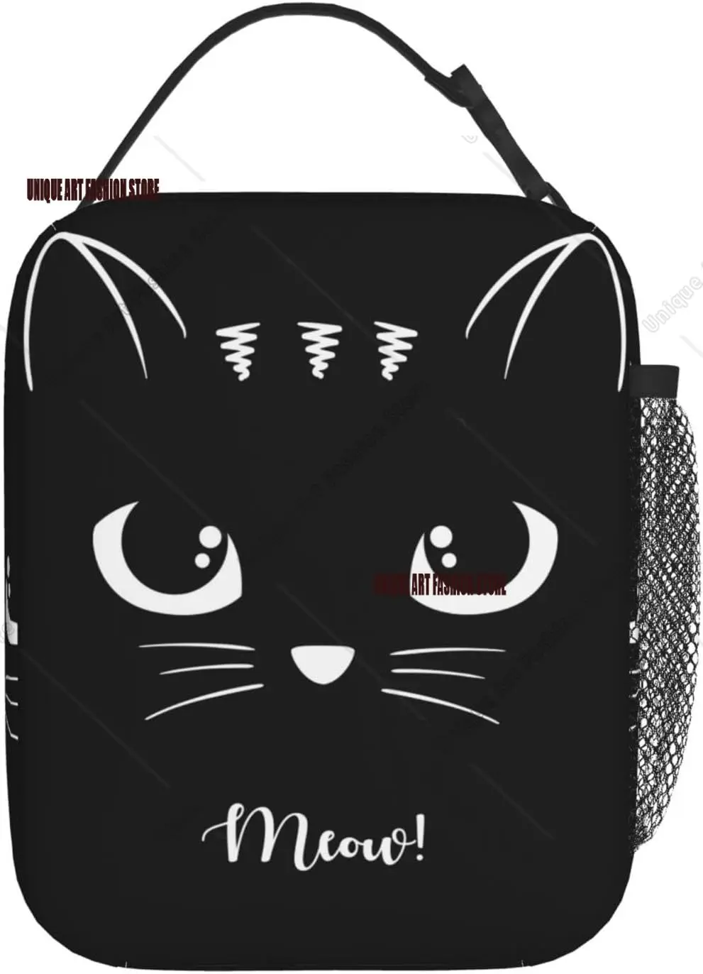 Black Cat Reusable Lunch Box Food Bag Insulated Lunch Bag for Teenage Boys Girls School Beach
Black Cat Reusable Lunch Box Food Bag Insulated Lunch Bag for Teenage Boys Girls School Beach