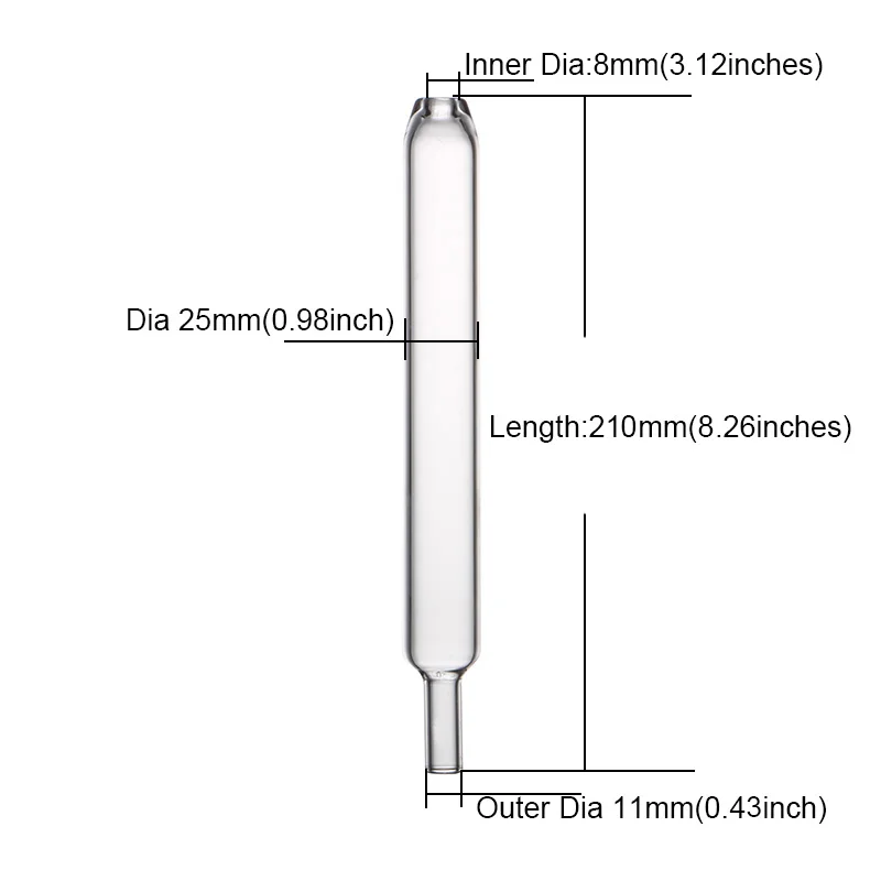 215mm 8.46inches Length Hygeian Odorless Hookah Glass Mouth Piece Shisha Pipe Tube Silicone Hose Fitting Size 12mm 0.47inch
215mm 8.46inches Length Hygeian Odorless Hookah Glass Mouth Piece Shisha Pipe Tube Silicone Hose Fitting Size 12mm 0.47inch