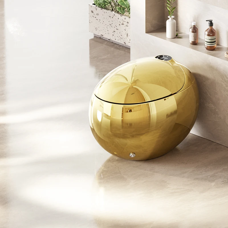 Новый умный унитаз-биде в форме яйца с автоматическим управлением, электронный, с дистанционным управлением, режим слива S-Trap
Новый умный унитаз-биде в форме яйца с автоматическим управлением, электронный, с дистанционным управлением, режим слива S-Trap