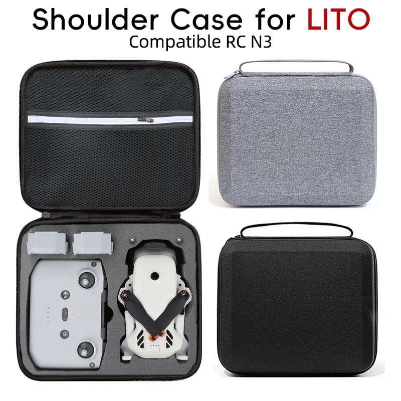 Carrying Case for DJI Lito, Portable Nylon Storage Protective Bag Shockproof Travel Hard Organizer Protective Cover with Handle
Carrying Case for DJI Lito, Portable Nylon Storage Protective Bag Shockproof Travel Hard Organizer Protective Cover with Handle