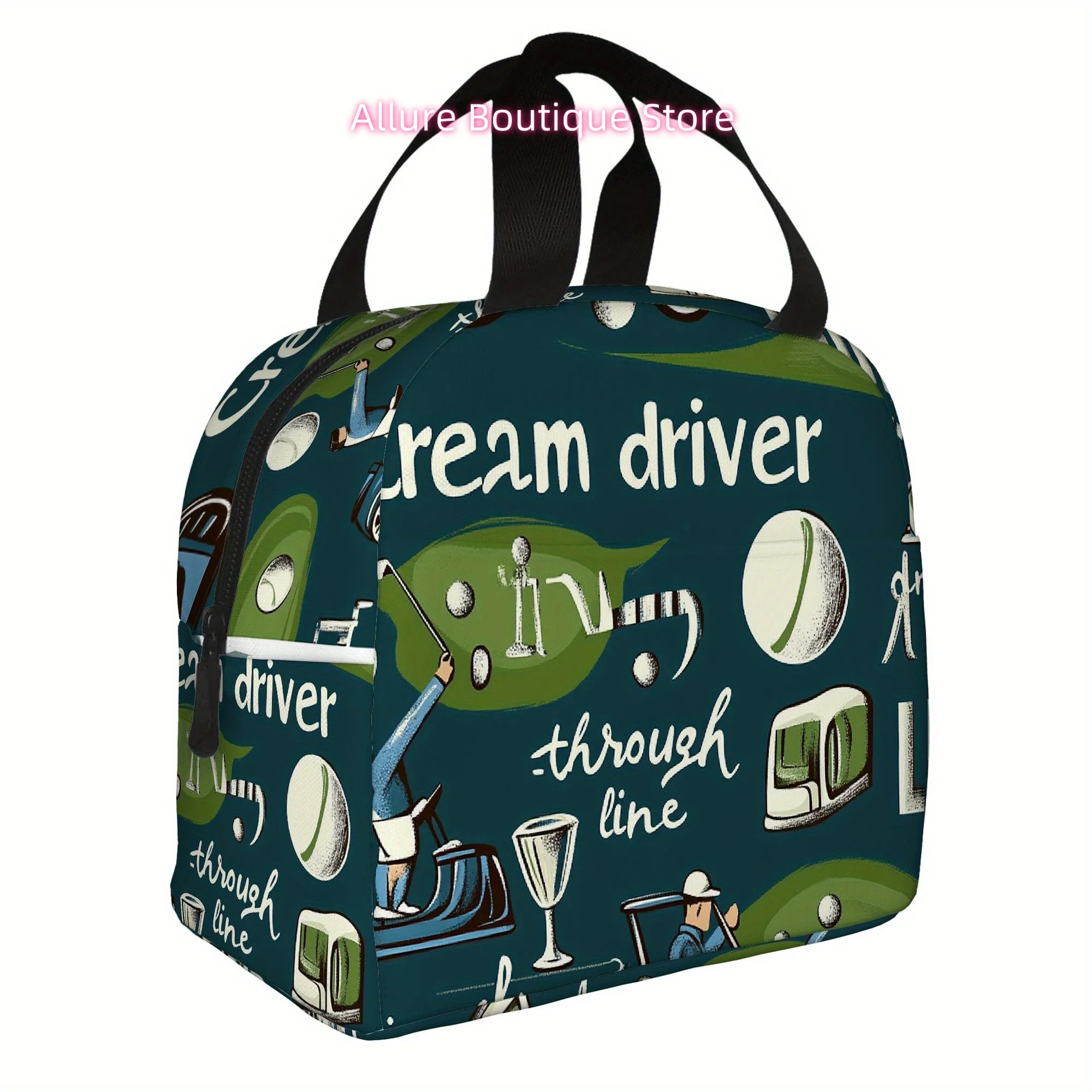 1pc Golf-Themed Artwork Featuring Trophies, Balls, And Clubs. It Is a Printed Thermal Bag Designed for Insulation, Not Intended
1pc Golf-Themed Artwork Featuring Trophies, Balls, And Clubs. It Is a Printed Thermal Bag Designed for Insulation, Not Intended