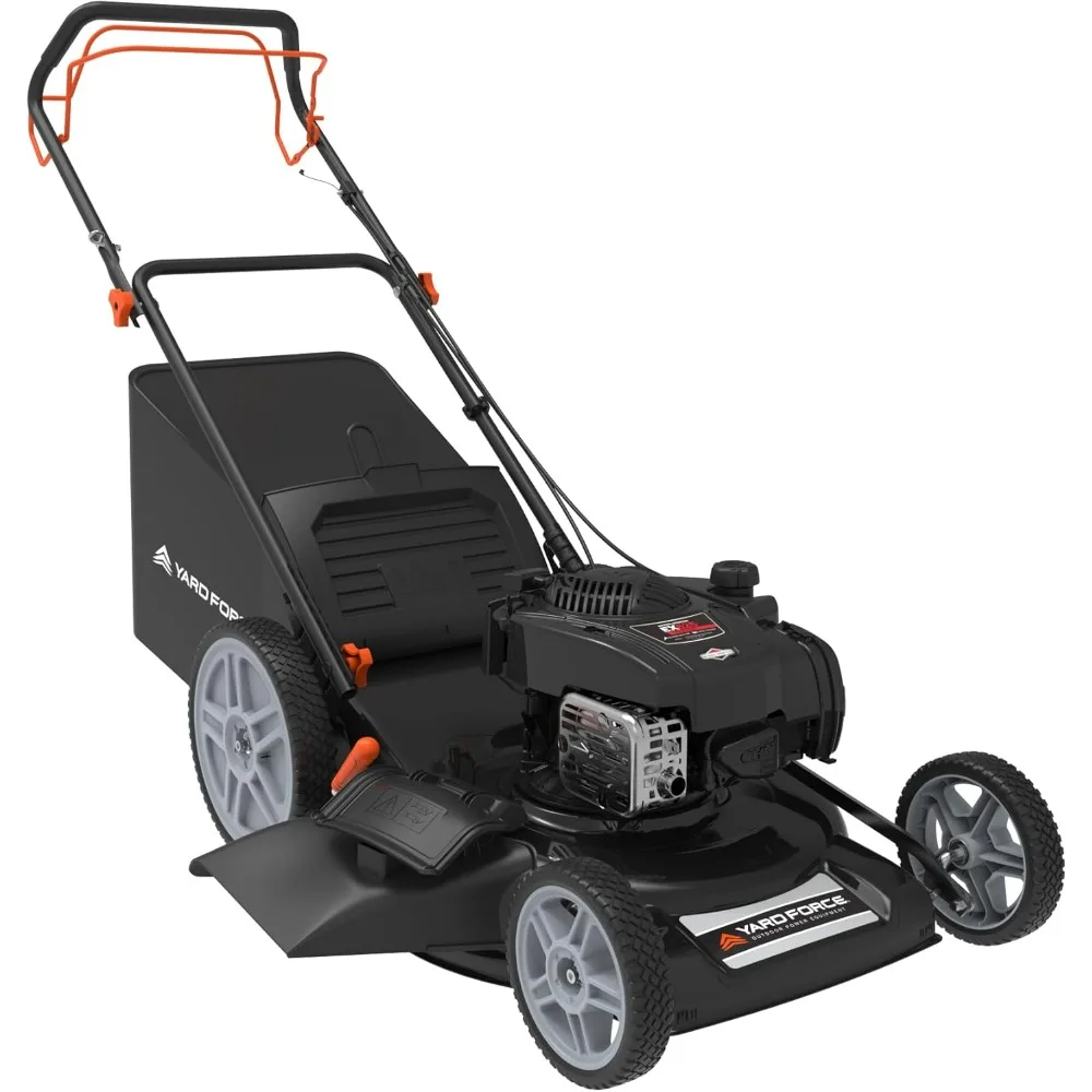 Газонокосилка Briggs & Stratton 150cc газовый двигатель 22-дюймовая стальная колода 3-в-1 Мульч, мешок, боковой разряд
Газонокосилка Briggs & Stratton 150cc газовый двигатель 22-дюймовая стальная колода 3-в-1 Мульч, мешок, боковой разряд
