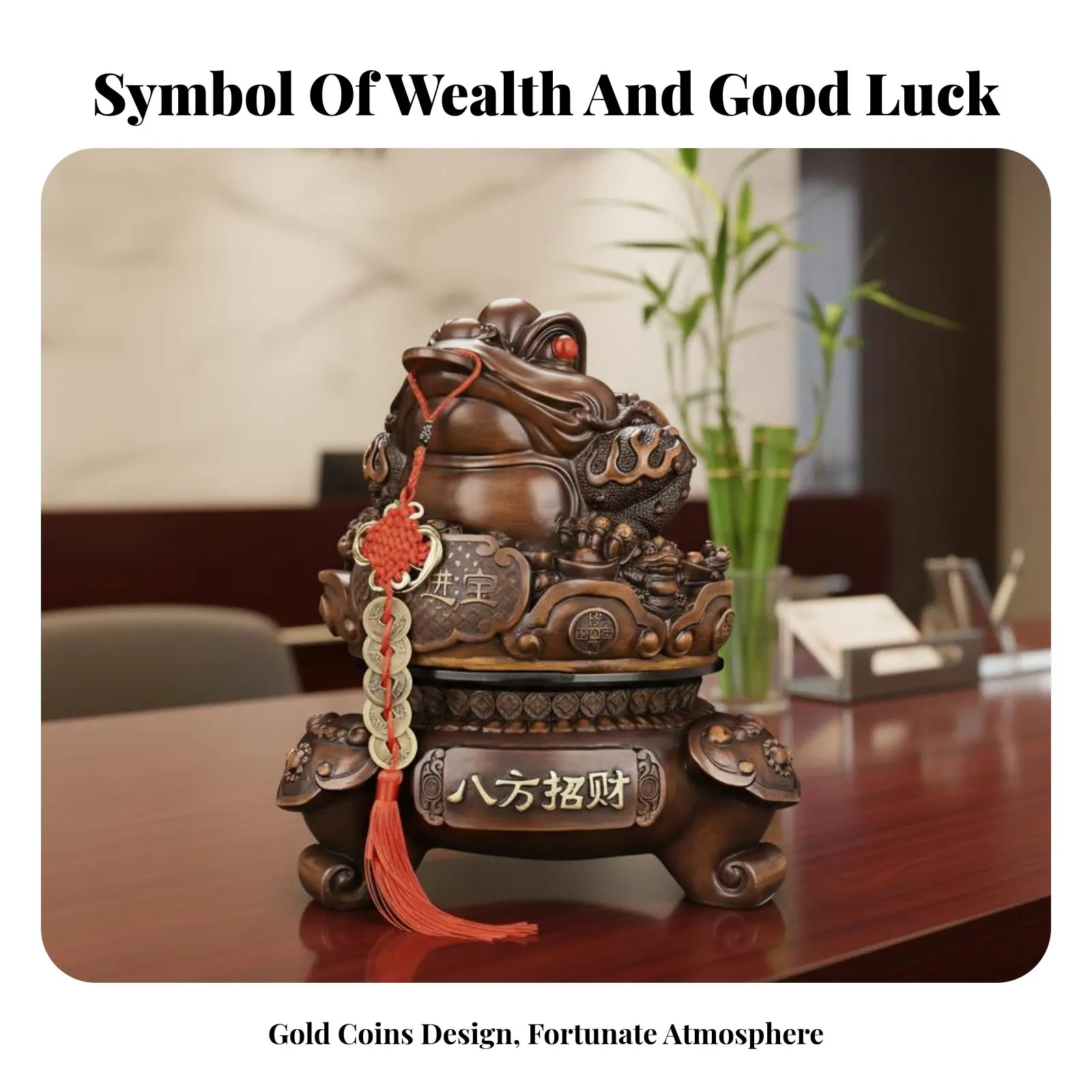 Wealth Frog Statue, Feng Shui Three-Legged Toad, Rotatable Resin Money-Attracting Decor, Business Gift, Office, Shop, Cashier
Wealth Frog Statue, Feng Shui Three-Legged Toad, Rotatable Resin Money-Attracting Decor, Business Gift, Office, Shop, Cashier