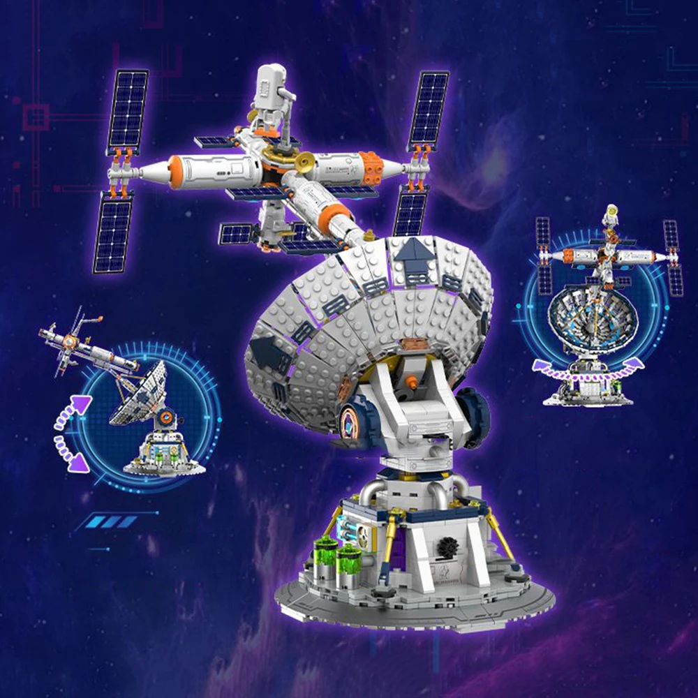 Idea Space Exploration Building Brick Model Satellite Astronomical Radio Telescope Construction Block Educational Toy Collection
Idea Space Exploration Building Brick Model Satellite Astronomical Radio Telescope Construction Block Educational Toy Collection