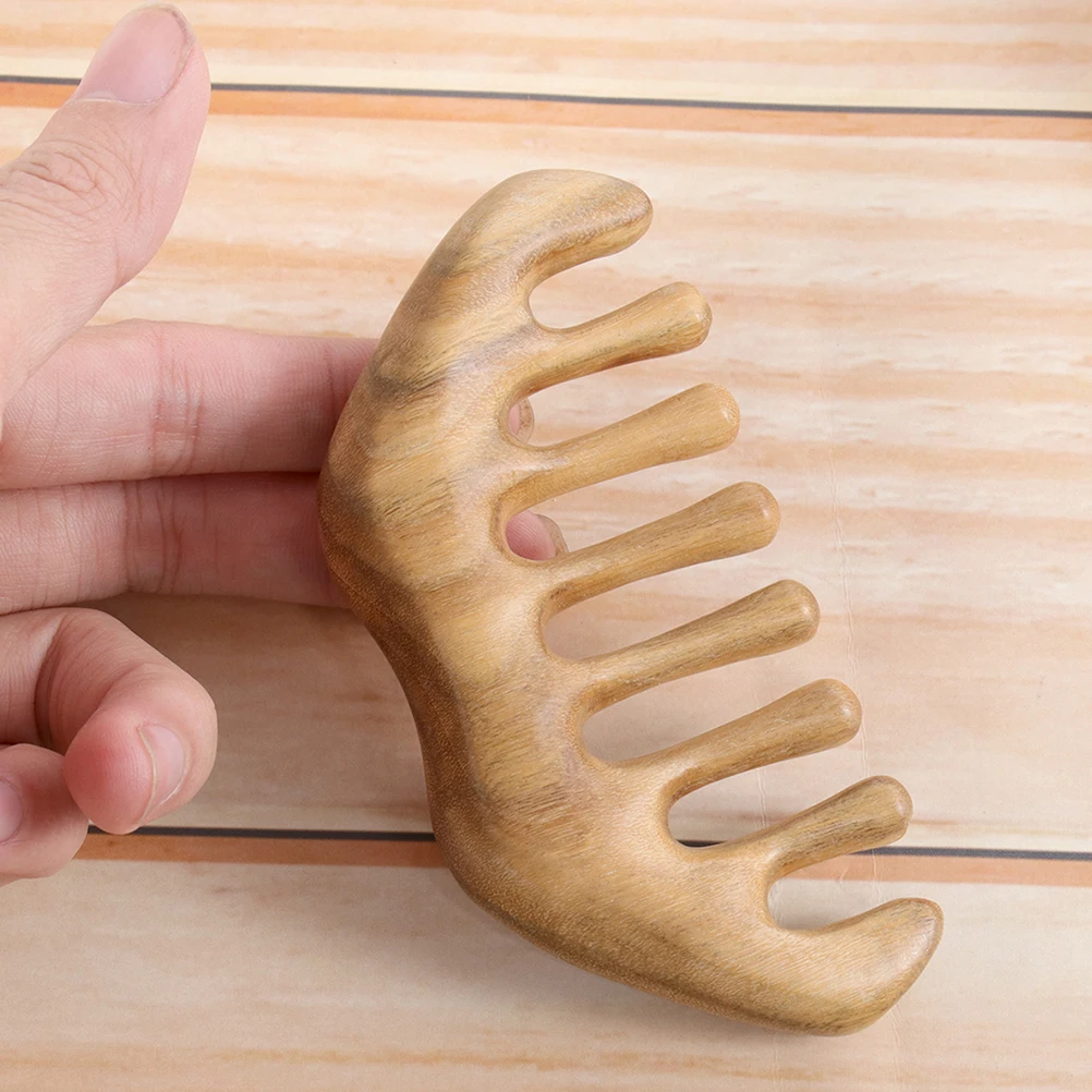 2 шт. расческа из сандалового дерева, удобный инструмент для массажа кожи головы, кровообращение, снятие стресса 
2 шт. расческа из сандалового дерева, удобный инструмент для массажа кожи головы, кровообращение, снятие стресса