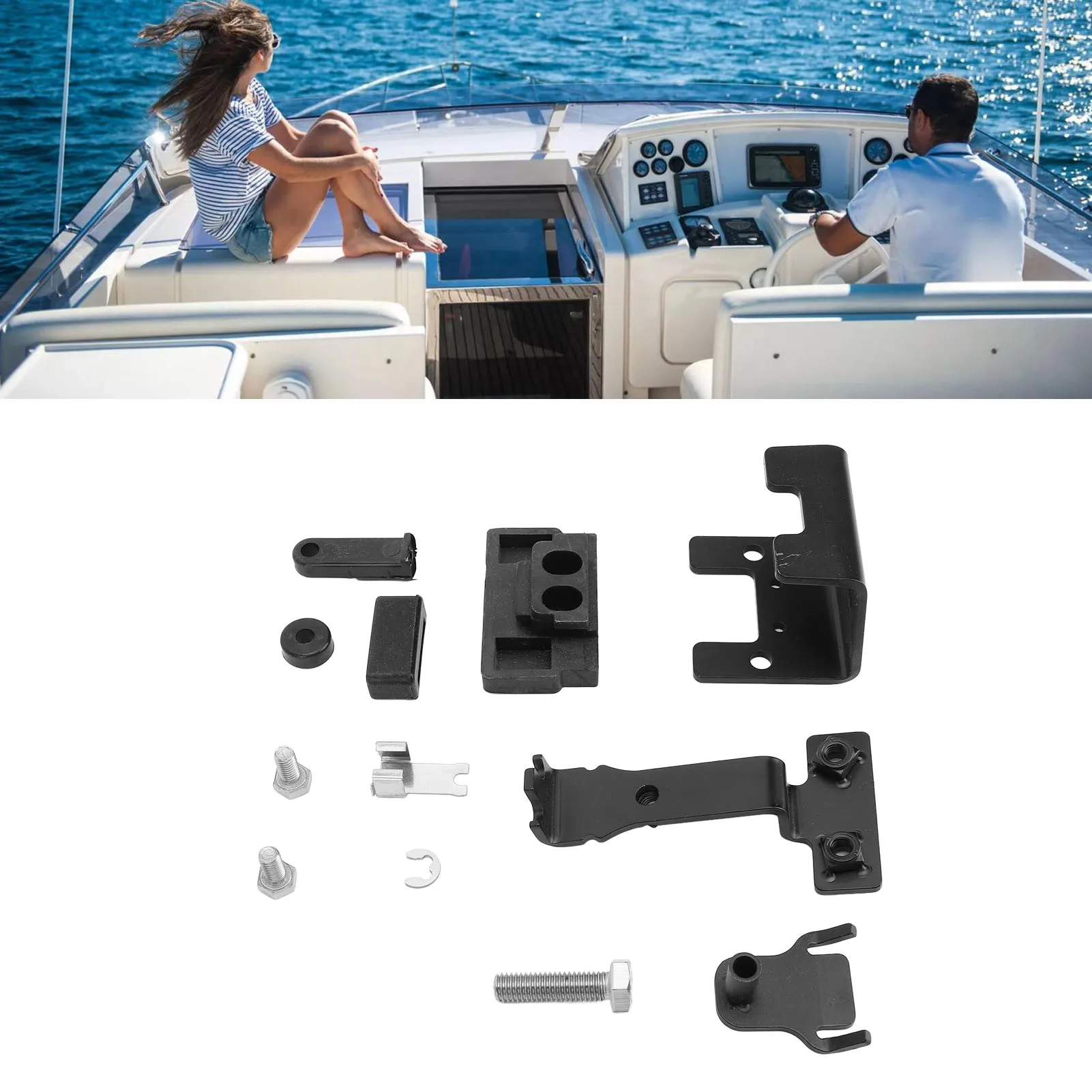 Outboard Remote Control Attachment Kit 6G8‑48501‑03 Remote Control Fitting Kit 
Outboard Remote Control Attachment Kit 6G8‑48501‑03 Remote Control Fitting Kit