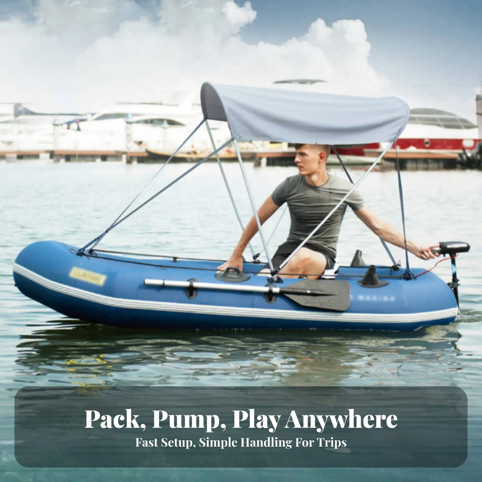 Inflatable Fishing Boat Separate Air Chambers Engine Mount Fishing Boat Sturdy Duty Inflatable Raft Puncture Resistant
Inflatable Fishing Boat Separate Air Chambers Engine Mount Fishing Boat Sturdy Duty Inflatable Raft Puncture Resistant