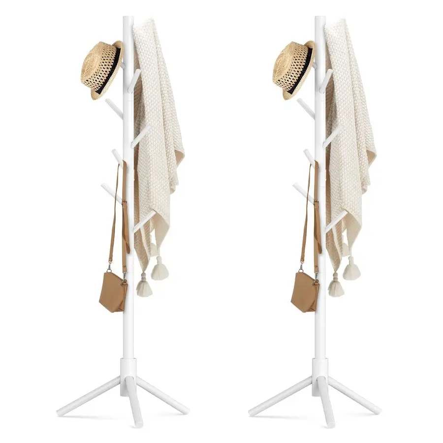 Деревянная вешалка-стойка для одежды с 8 крючками из новозеландской сосны, 3 регулируемые секции, легко собирается, для пальто, шляп, шарфов и других вещей
Деревянная вешалка-стойка для одежды с 8 крючками из новозеландской сосны, 3 регулируемые секции, легко собирается, для пальто, шляп, шарфов и других вещей