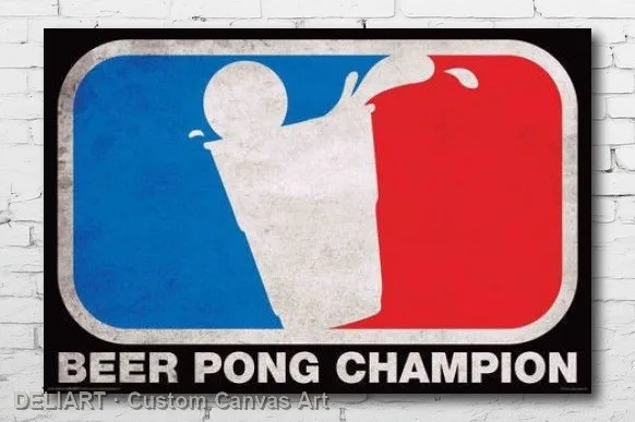 BEER PONG - CHAMPION Canvas Poster SHRINK WRAPPED DORM COLLEGE Custom Size Available Room Decoration Home Decor Wall Art
BEER PONG - CHAMPION Canvas Poster SHRINK WRAPPED DORM COLLEGE Custom Size Available Room Decoration Home Decor Wall Art
