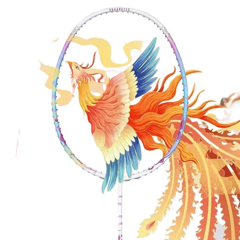 Ultra-light badminton racket, all-carbon single racket, hit-resistant offensive type
Ultra-light badminton racket, all-carbon single racket, hit-resistant offensive type