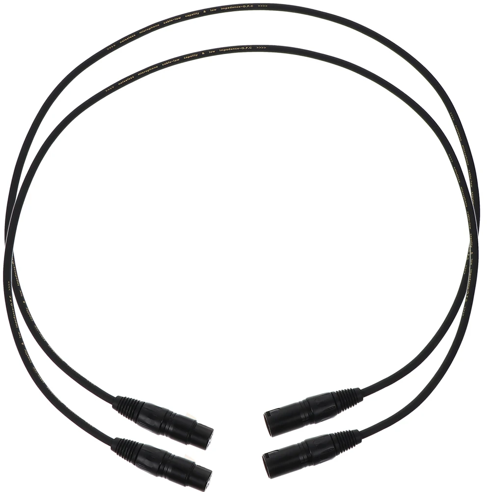 2 Pcs Microphone Cable 3 PIN Copper Wire for Sound System Male to Female Microphone Cord Stable Connection Low Distortion
2 Pcs Microphone Cable 3 PIN Copper Wire for Sound System Male to Female Microphone Cord Stable Connection Low Distortion