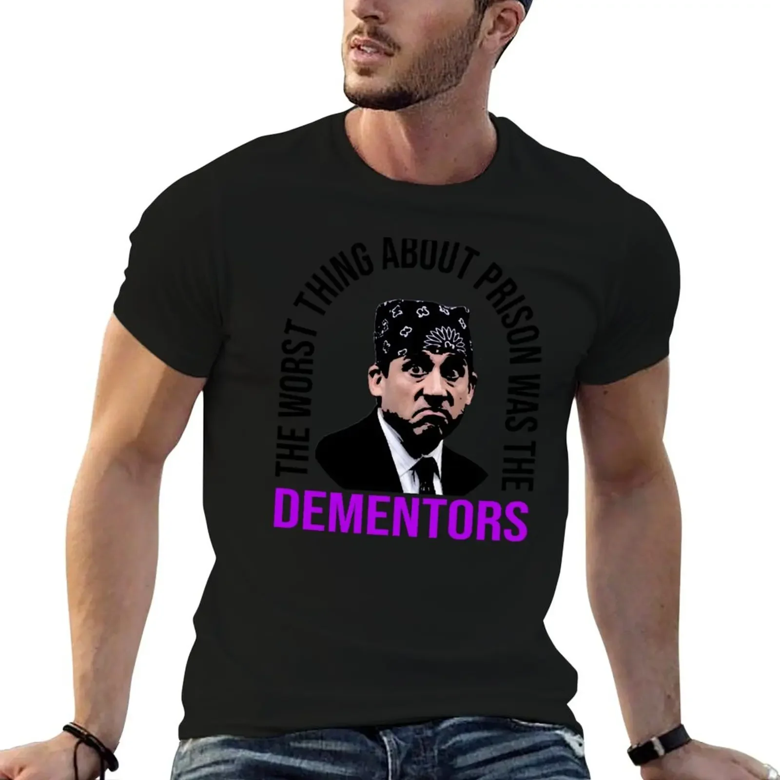 The Worst Thing About Prison Was The Dementors T-Shirt funny costumes plain graphic tee shirt heavy weight t shirts for men
The Worst Thing About Prison Was The Dementors T-Shirt funny costumes plain graphic tee shirt heavy weight t shirts for men