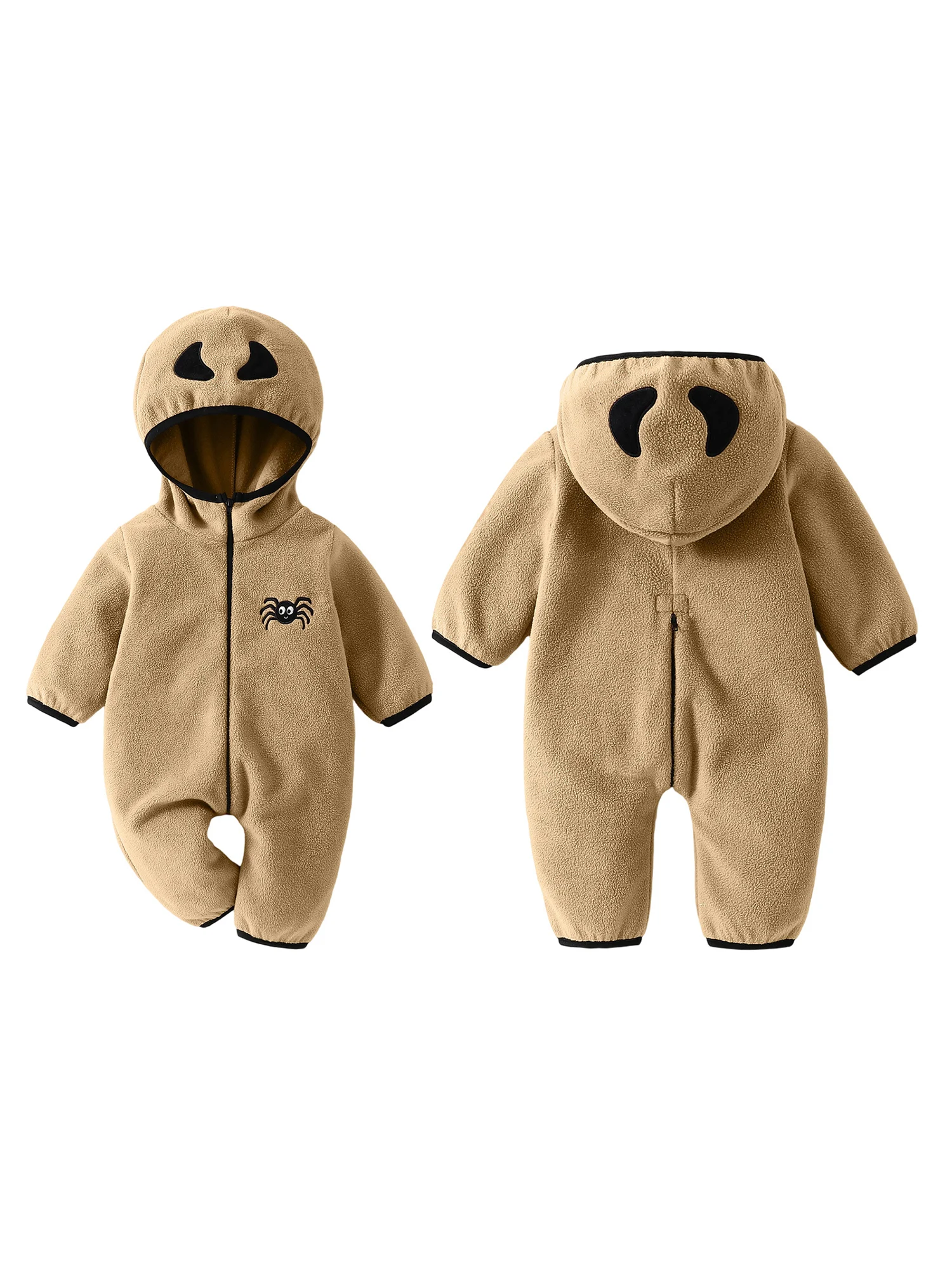 Infant Cozy Fleece s with Cute Animal Embroidery and Hooded Design for Newborns - Warm Zip-Up Rompers for Baby Boys and
Infant Cozy Fleece s with Cute Animal Embroidery and Hooded Design for Newborns - Warm Zip-Up Rompers for Baby Boys and