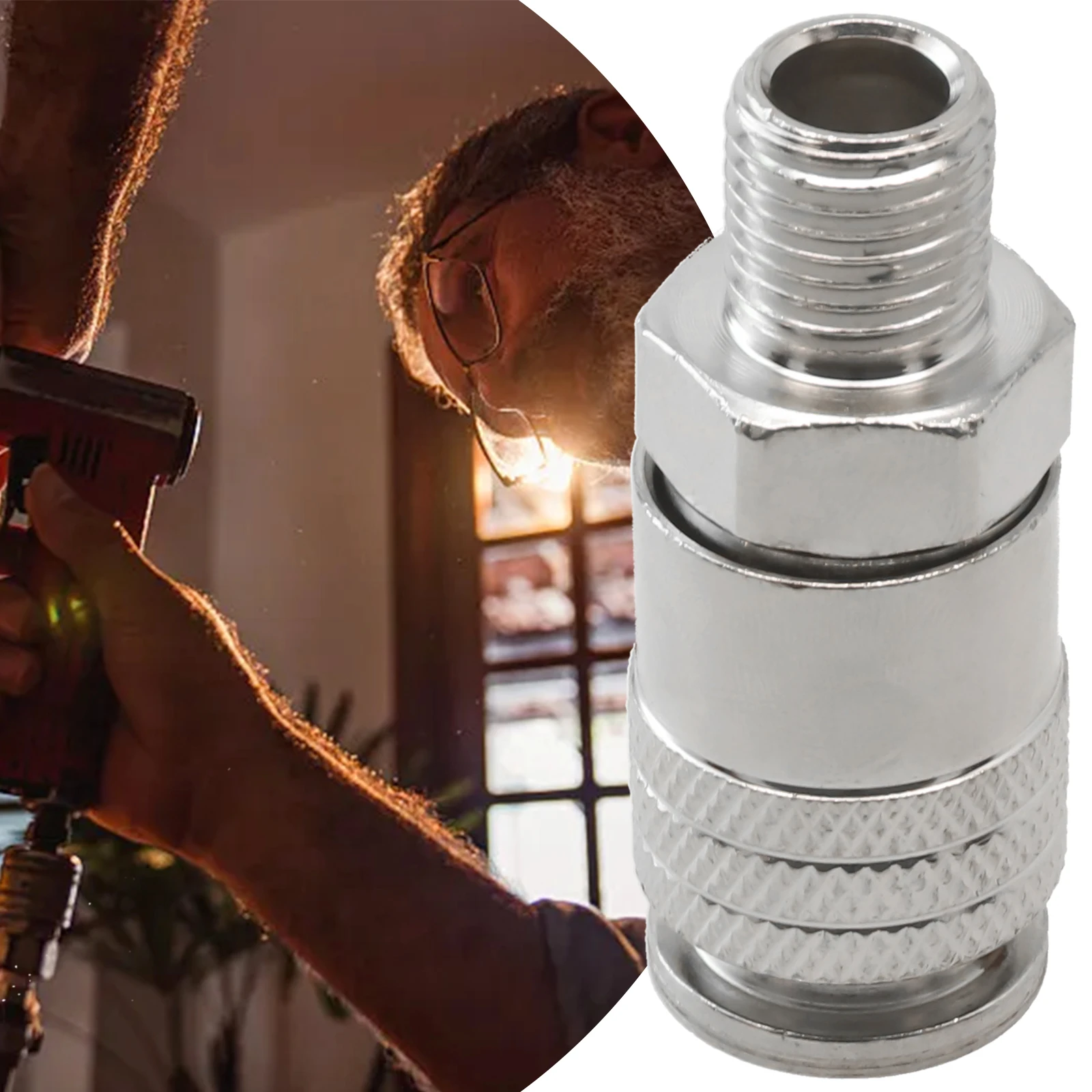 Thread Female Head Pneumatic Connector Type Coupler Coupling Connector Fitting For Air Compressor G1/4 Air Tools
Thread Female Head Pneumatic Connector Type Coupler Coupling Connector Fitting For Air Compressor G1/4 Air Tools