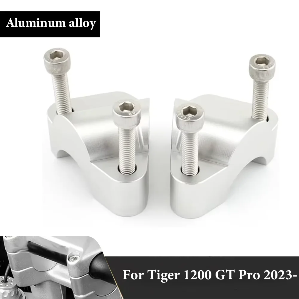 Для TIGER 1200 Tiger 1200 GT Pro 2023 мотоциклетная ручка с подъемом назад, подвижное крепление на руль 25 мм 
Для TIGER 1200 Tiger 1200 GT Pro 2023 мотоциклетная ручка с подъемом назад, подвижное крепление на руль 25 мм