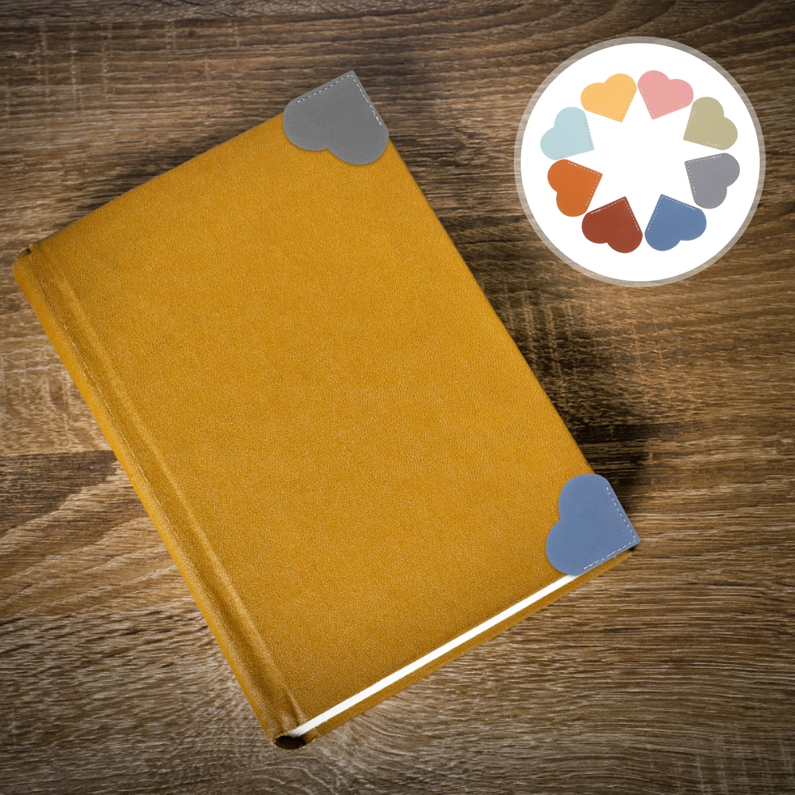 8Pcs Heart Shape Corner Bookmarks Mini Portable Book Marks for Reading School Office Supplies Cute Page Markers
8Pcs Heart Shape Corner Bookmarks Mini Portable Book Marks for Reading School Office Supplies Cute Page Markers