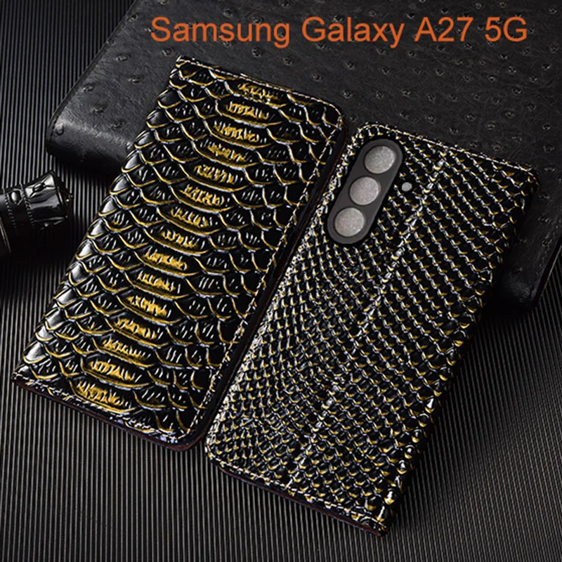 Genuine Leather Flip Case For Samsung Galaxy A27 Phone Cover Card Cases Dragon Scale Handmade
Genuine Leather Flip Case For Samsung Galaxy A27 Phone Cover Card Cases Dragon Scale Handmade