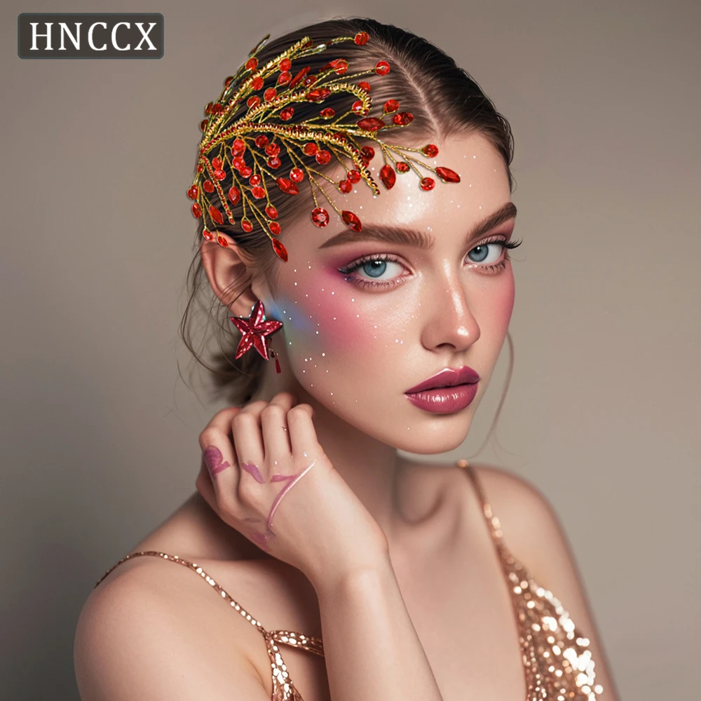 HNCCX Colorful Headwear Rhinestone Crystal Headpiece Wedding Bridal Headband Dancing Party Accessories Handmade Headdress CP587
HNCCX Colorful Headwear Rhinestone Crystal Headpiece Wedding Bridal Headband Dancing Party Accessories Handmade Headdress CP587