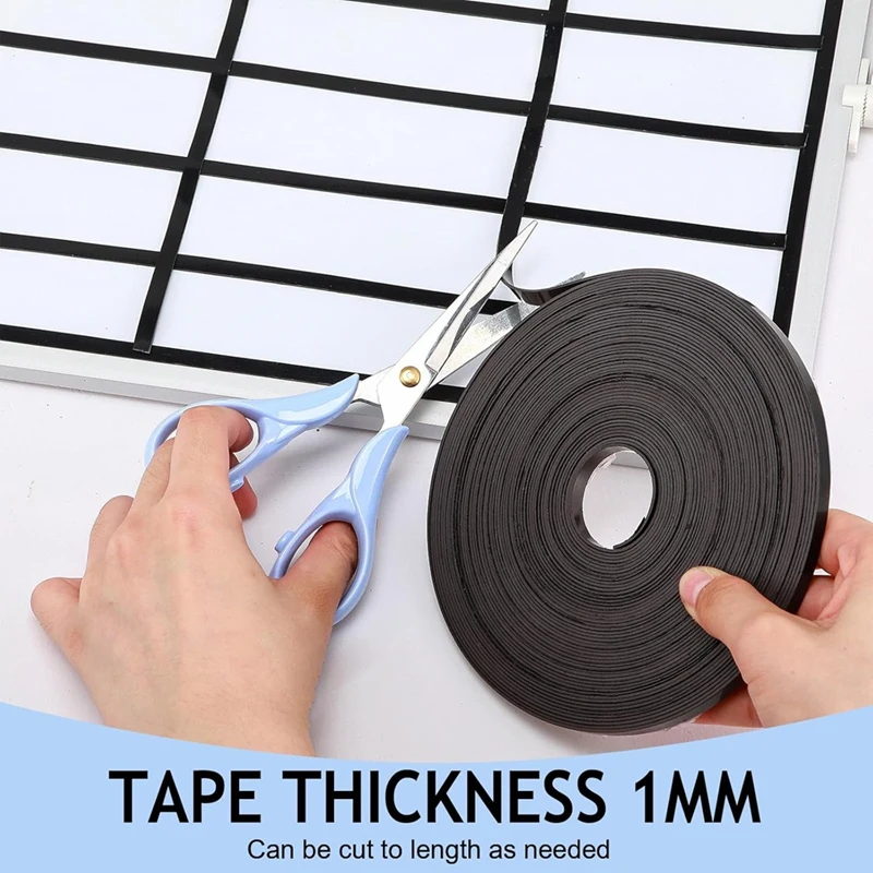 Рулонные полоски с черной лентой, разделители магнитных досок, магнитные маркерные линии для классной комнаты, офиса, художественные аксессуары, 16 метров-A51M
Рулонные полоски с черной лентой, разделители магнитных досок, магнитные маркерные линии для классной комнаты, офиса, художественные аксессуары, 16 метров-A51M