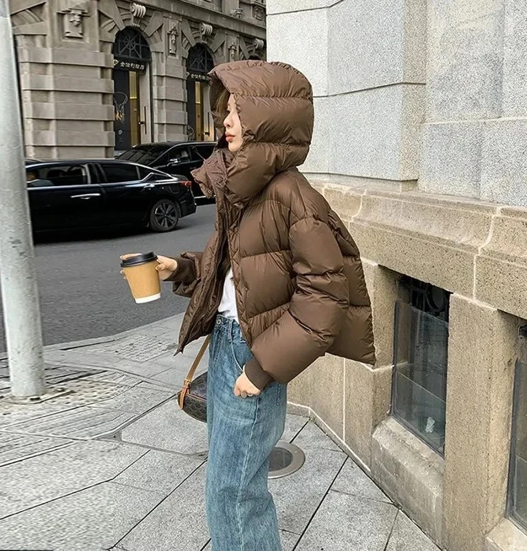 Women's Thickened Coat Cotton Jacket Bread Style Warmth Outerwear Loose Fit Winter Top Korean Style Thickened Cotton
Women's Thickened Coat Cotton Jacket Bread Style Warmth Outerwear Loose Fit Winter Top Korean Style Thickened Cotton