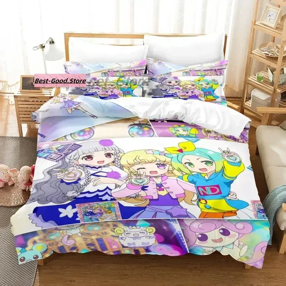 Idol Time Pripara 3D Anime Printed Bed Set Duvet Cover Pillowcase Bedding Set Bed Linen Sheet Quilt Cover Full Queen King Size
Idol Time Pripara 3D Anime Printed Bed Set Duvet Cover Pillowcase Bedding Set Bed Linen Sheet Quilt Cover Full Queen King Size