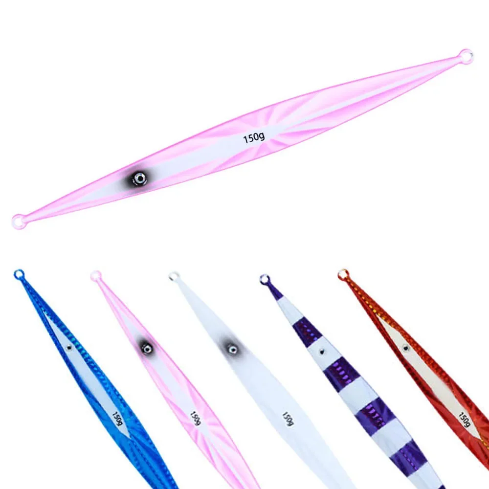 Fast Sinking Long Metal Jig Fishing Lure 100G 150G 200G 250G 300G Slow Cast Jigging Spoon Artificial Shore Metal Bait Sea Tackle
Fast Sinking Long Metal Jig Fishing Lure 100G 150G 200G 250G 300G Slow Cast Jigging Spoon Artificial Shore Metal Bait Sea Tackle
