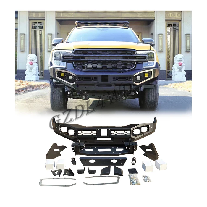 4X4 Pickup Steel Front Rear Bumper Car Bumper Compatible For FORD RANGER T9 2022 2023+
4X4 Pickup Steel Front Rear Bumper Car Bumper Compatible For FORD RANGER T9 2022 2023+