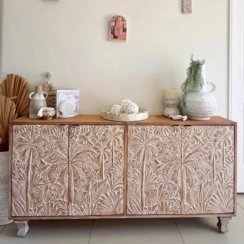 Solid wood carved locker TV cabinet sideboard country style
Solid wood carved locker TV cabinet sideboard country style