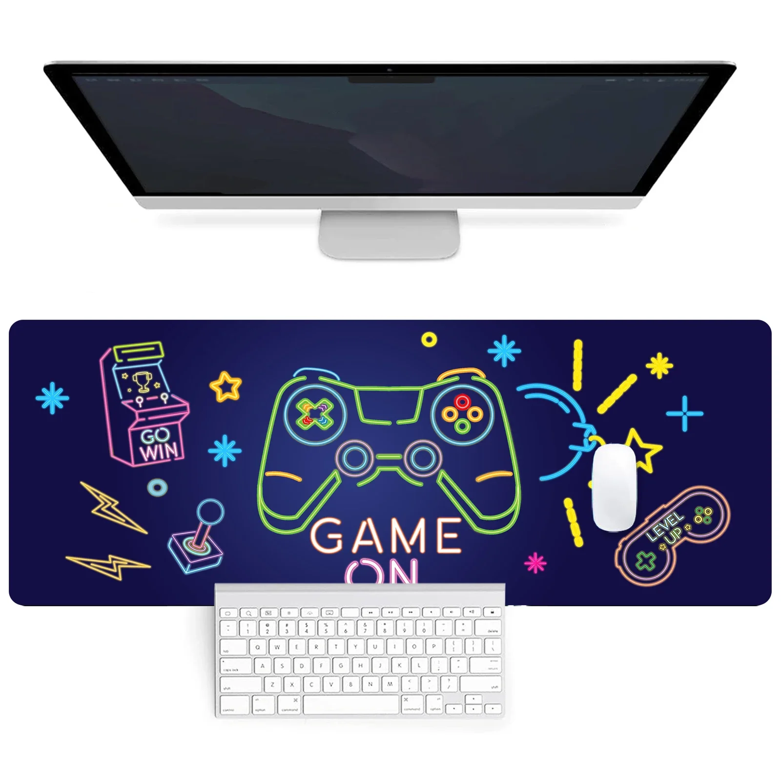 Large Gaming Mouse Pad Desk Pad Mouse Mat for Keyboard,3D Game mouse pad For Living Room Bedroom Game Player
Large Gaming Mouse Pad Desk Pad Mouse Mat for Keyboard,3D Game mouse pad For Living Room Bedroom Game Player