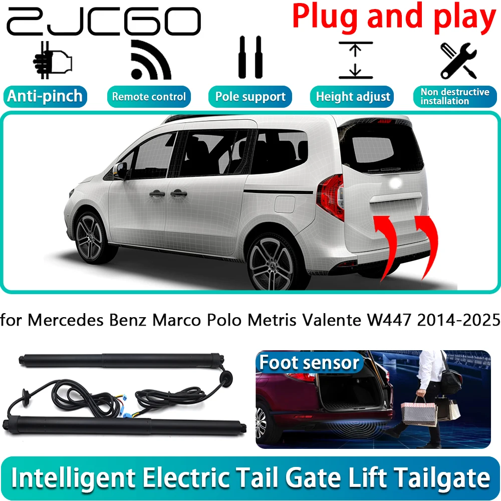 for Mercedes Benz Marco Polo Metris Valente W447 2014-2025 Electric Powered Tailgate Power Liftgate Automatic Tailgate System
for Mercedes Benz Marco Polo Metris Valente W447 2014-2025 Electric Powered Tailgate Power Liftgate Automatic Tailgate System
