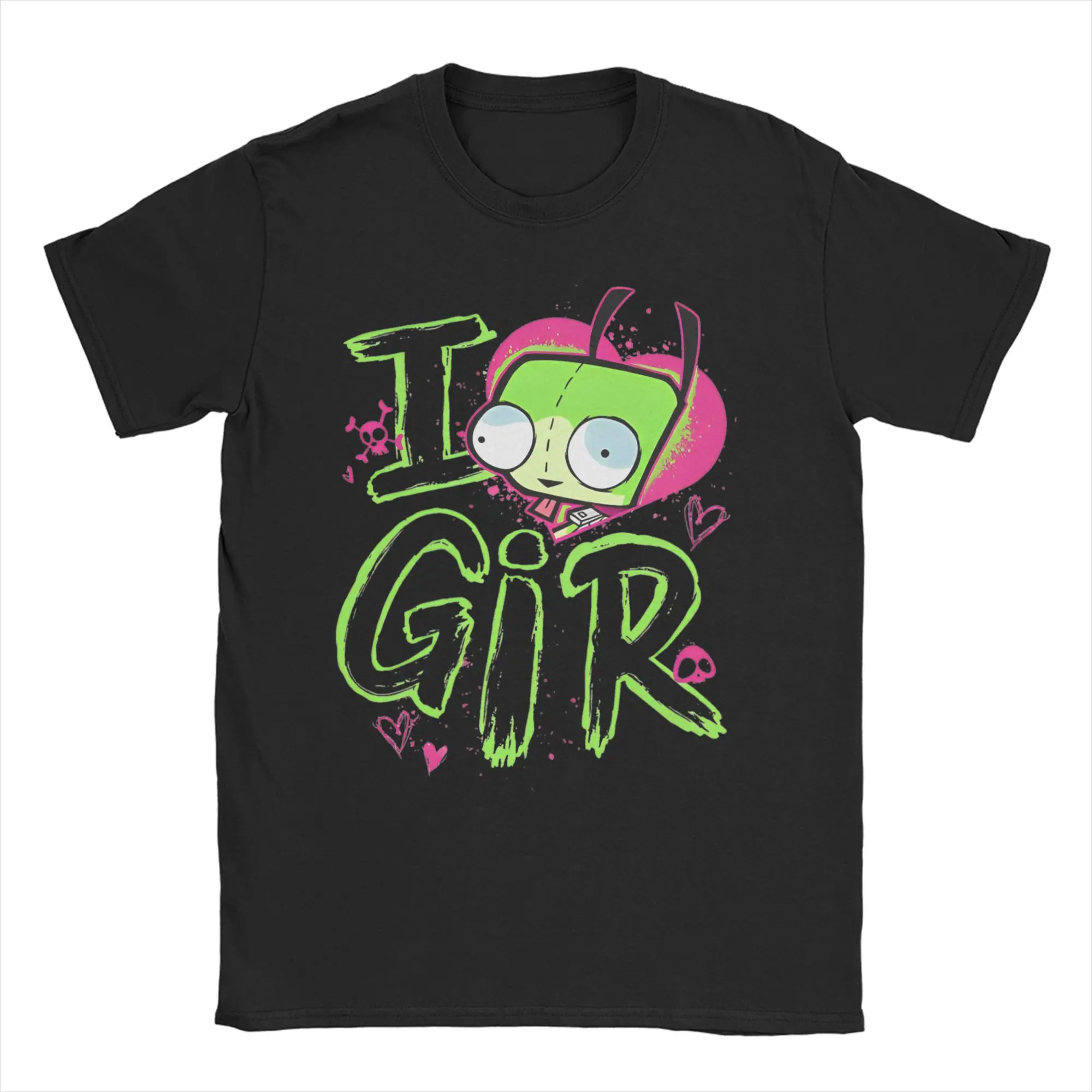 Мужские и женские футболки Invader Zim I Love GIR, одежда из 100% хлопка, повседневная футболка с коротким рукавом и круглым вырезом, футболки 4XL 5XL 6XL
Мужские и женские футболки Invader Zim I Love GIR, одежда из 100% хлопка, повседневная футболка с коротким рукавом и круглым вырезом, футболки 4XL 5XL 6XL