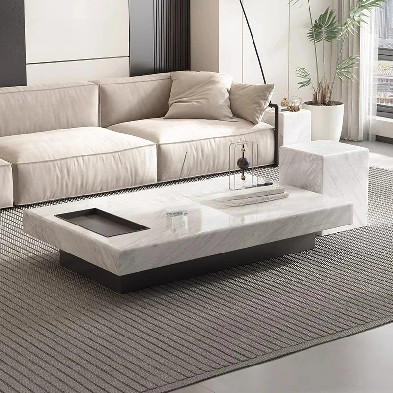 DHY marble coffee table light luxury modern living room home cream wind minimalist large coffee table
DHY marble coffee table light luxury modern living room home cream wind minimalist large coffee table