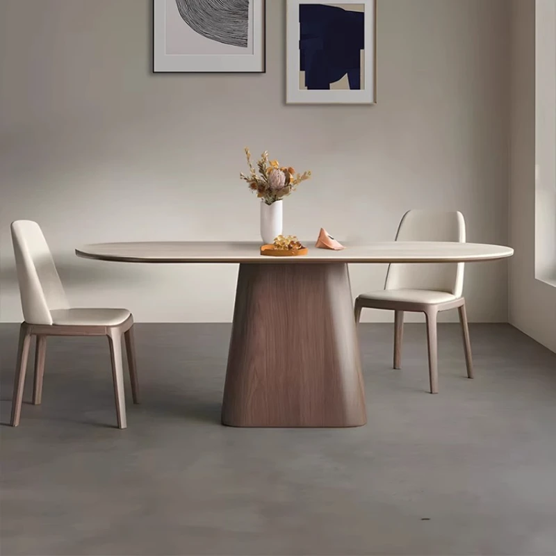 Nordic luxury Italian Dining Table and Chair Set Retro rectangular solid wood dining room high-end mesa comedor home furniture
Nordic luxury Italian Dining Table and Chair Set Retro rectangular solid wood dining room high-end mesa comedor home furniture