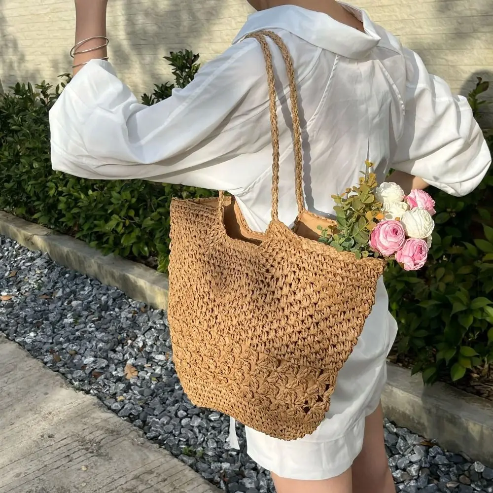 Elegant Summer Weave Straw Bag Leisure Casual Beach Tote Bag Vacation Boho Shoulder Bag for Ladies/Girls
Elegant Summer Weave Straw Bag Leisure Casual Beach Tote Bag Vacation Boho Shoulder Bag for Ladies/Girls