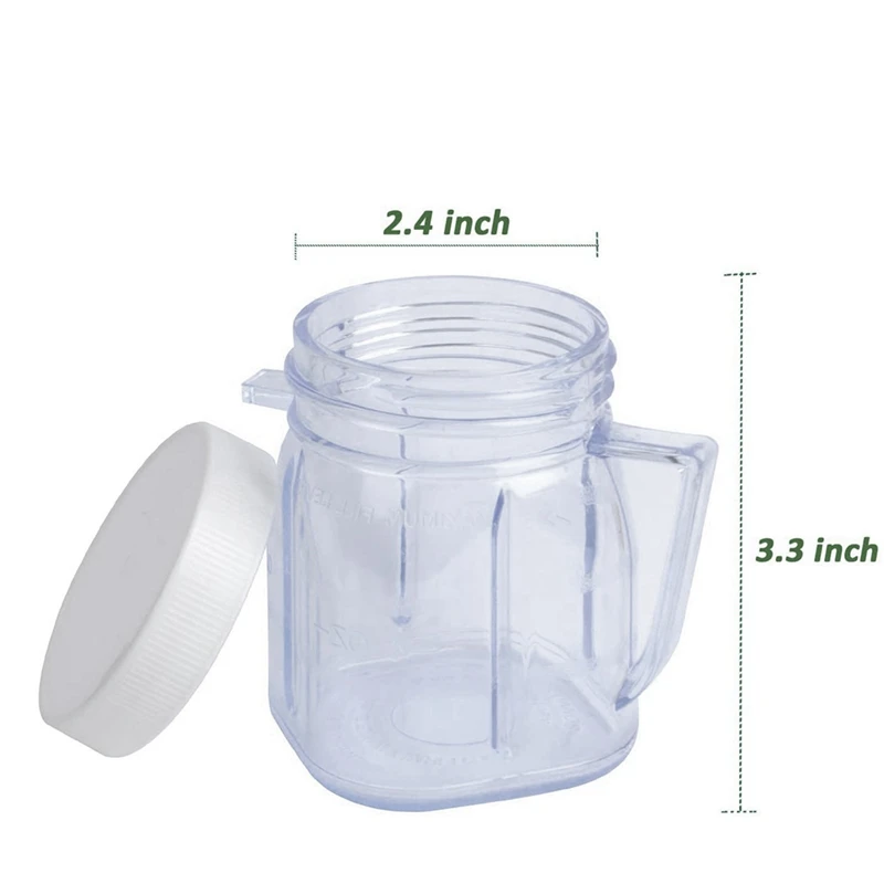 Y21A For Oster Blender Replacement Parts, 4937 Mini Osterizer Blender Jar Accessory, Cup Mini Plastic Jars with Lids (1 Pack)
Y21A For Oster Blender Replacement Parts, 4937 Mini Osterizer Blender Jar Accessory, Cup Mini Plastic Jars with Lids (1 Pack)