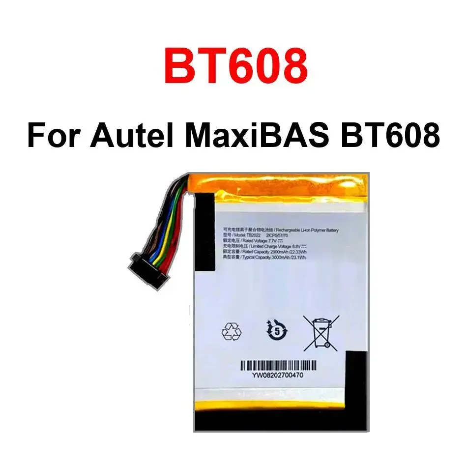 High Capacity Automotive Diagnostic Equipment Battery For Autel MaxiBAS BT608 Certified Quality
High Capacity Automotive Diagnostic Equipment Battery For Autel MaxiBAS BT608 Certified Quality