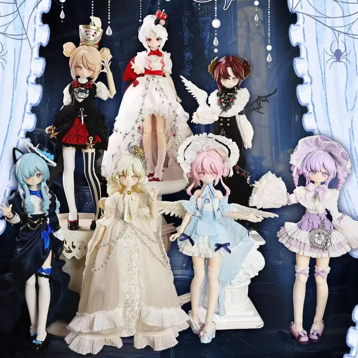 Paradox World Bjd Mystery Box 1/8 Scale Articulated Dress-Up Doll Blind Box Collectible Action Figure Ornament Birthday Gift Toy
Paradox World Bjd Mystery Box 1/8 Scale Articulated Dress-Up Doll Blind Box Collectible Action Figure Ornament Birthday Gift Toy