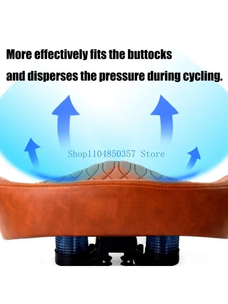 652F Double Shock-proof Bike Saddles Thickened Padding Universally Bike Mountain Bike
652F Double Shock-proof Bike Saddles Thickened Padding Universally Bike Mountain Bike