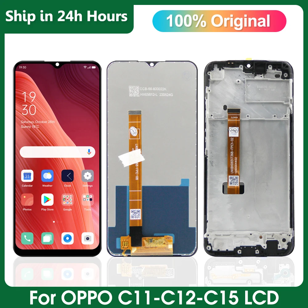 ЖК-дисплей 6,5 дюйма для Oppo Realme C11 C15 RMX2185 RMX2180, 10-дюймовый сенсорный экран в сборе, замена для Oppo Realme C12 Lcd
ЖК-дисплей 6,5 дюйма для Oppo Realme C11 C15 RMX2185 RMX2180, 10-дюймовый сенсорный экран в сборе, замена для Oppo Realme C12 Lcd