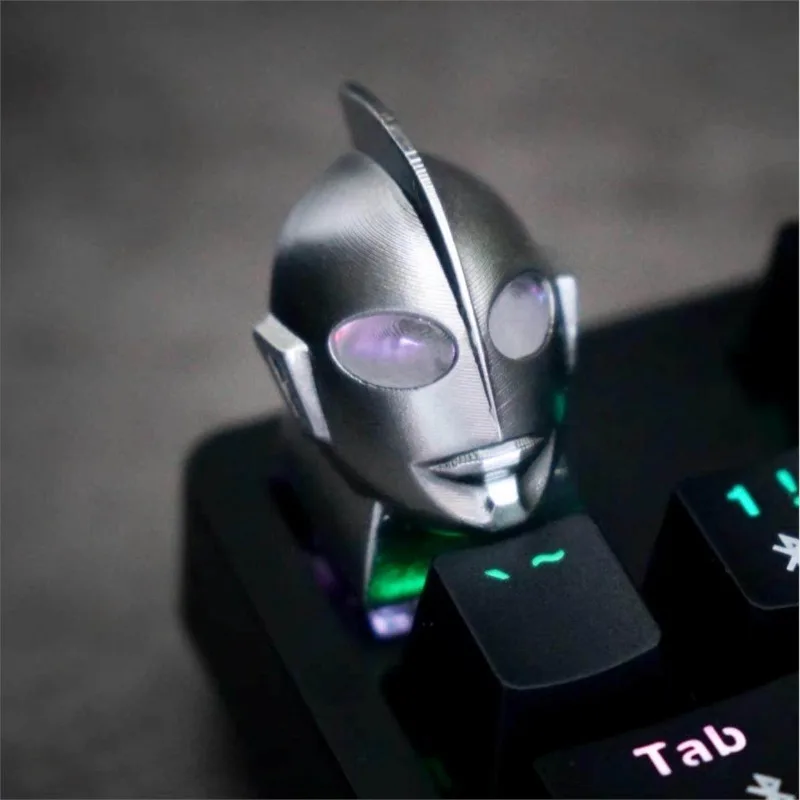 Механическая клавиатура серии Ultraman с героями мультфильмов, полупрозрачная клавиатура Ultra Seven Ultraman Leo, креативная персонализированная игрушка-клавиатура из смолы
Механическая клавиатура серии Ultraman с героями мультфильмов, полупрозрачная клавиатура Ultra Seven Ultraman Leo, креативная персонализированная игрушка-клавиатура из смолы