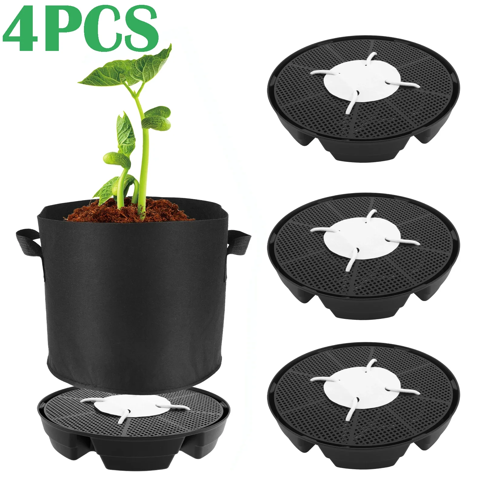 PP Self Watering Plant Saucer 2.8L Large Capacity Self Irrigation Plant Tray Even Watering Auto Irrigation Stand for Flower Pot
PP Self Watering Plant Saucer 2.8L Large Capacity Self Irrigation Plant Tray Even Watering Auto Irrigation Stand for Flower Pot